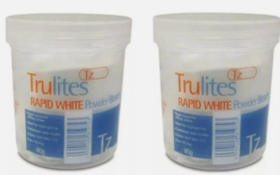 2x Truzone - Trulites Rapid White Powder Haarbleichmittel 80g