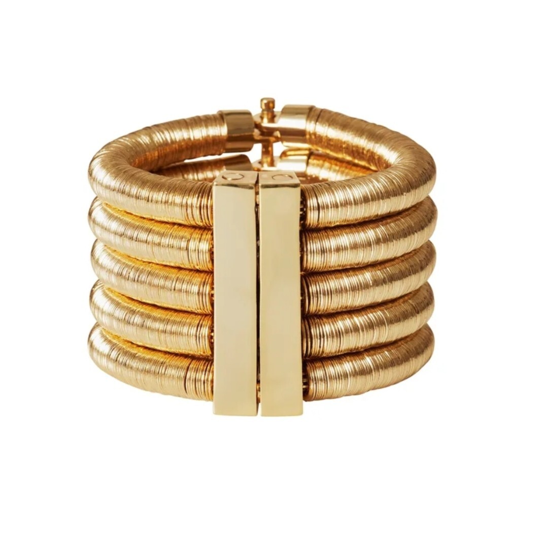 【関税&送料込み】Balmain Jewellery NIB Balmain HM Gold Roped Multi-strand Necklace Choker