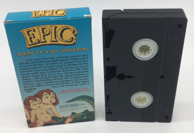 F-1GRAND PRIX1990　D′S EYE2　VHS EPIC DAYS OF THE DINOSAURS (1985) VHS VCR VINTAGE 80s