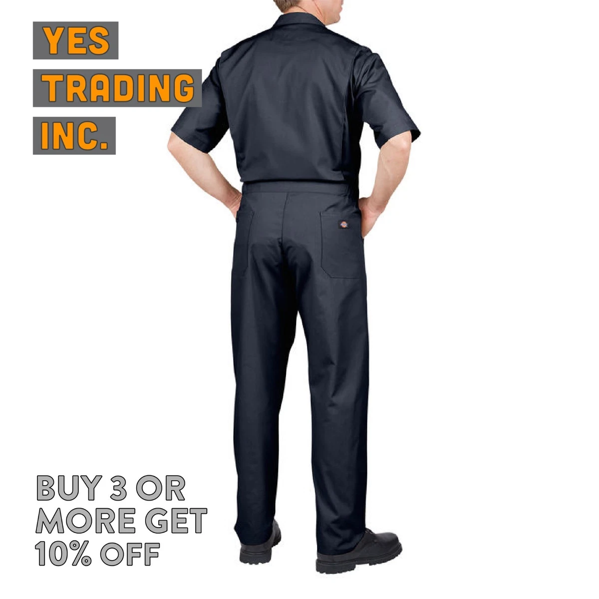 DICKIES 33999 COVERALLS SHORT SLEEVE COVERALL MECHANICS SUIT JUMP WORK eBay