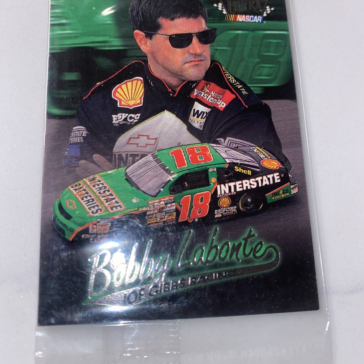 1997 Fleer Ultra NASCAR Shoney's Bobby Labonte #7/16 - Factory