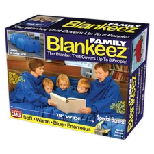 BLANKEEZ Prank Fake Gag Funny PARODY Gift Box birthday Snuggie Blanket Joke