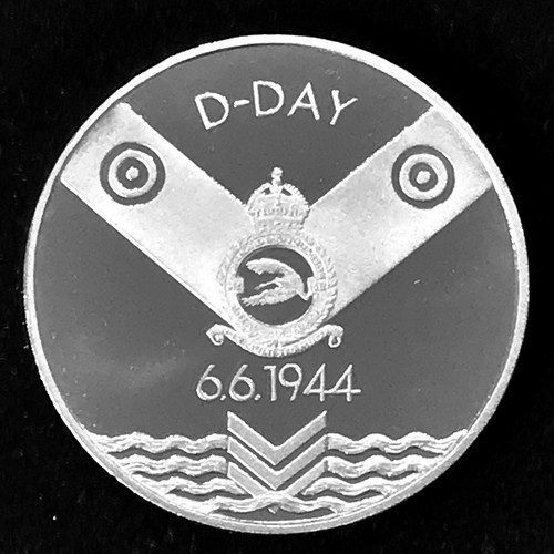 Slovakia 200 korun Silver Proof 1994 World War II D-Day KM#23 - Picture 9 of 10