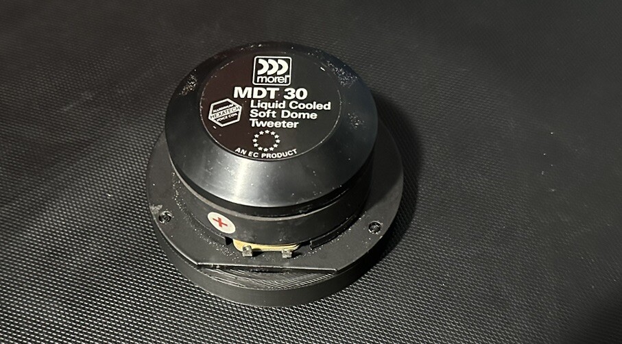 Morel MDT 30 Soft Dome Tweeter Fosgate MC 220 MC-220 (1/6) | eBay