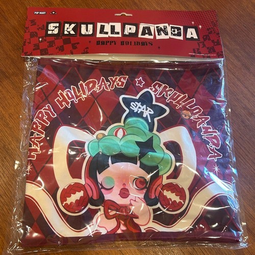 POP MART SKULLPANDA Christmas Fabric decoration New holiday runner banner 2024 - Picture 2 of 3