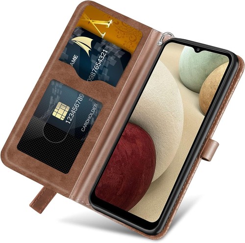 PU Leather Folio Flip Cover with Card Slots for Samsung Galaxy A15 5G - 第 4/23 張圖片
