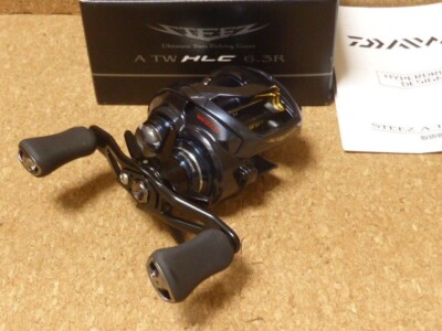 リール DAIWA STEEZ A TW HLC 6.3 Daiwa 21 STEEZ A TW HLC 6.3R Right Handed Baitcasting Reel New in