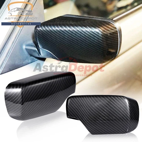 For BMW E39 E46 325i 330i 540i 525i 530i Carbon Fiber Rearview Mirror Cover Caps