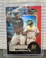2022 Topps Gold Label Base Class 3 Red /25  Bryan De La Cruz - Miami Marlins