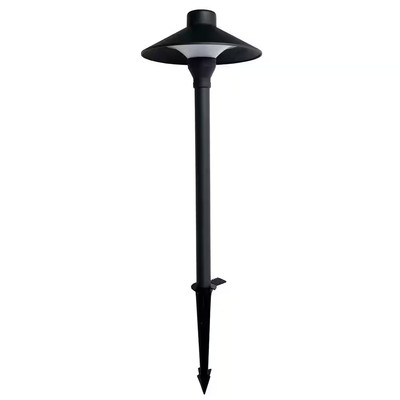 Vernon Park Low Voltage Black Integrated LED Waterproof Aluminum Outdoor Path Li