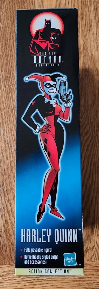 Figura de acción Harley Quinn The New Batman Adventures 12" con hienas mascota nueva en caja Foto 4 de 4