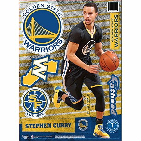 Calcomanías de pared Stephen Curry Golden State Warriors Fathead compañero de equipo 8x16 - ¡NUEVAS! - Imagen 1 de 1