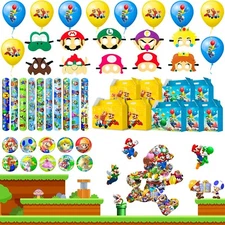 Super Mario Party Favors,100pcs Mario Bros Party Favors,Mario Themed Party Favor