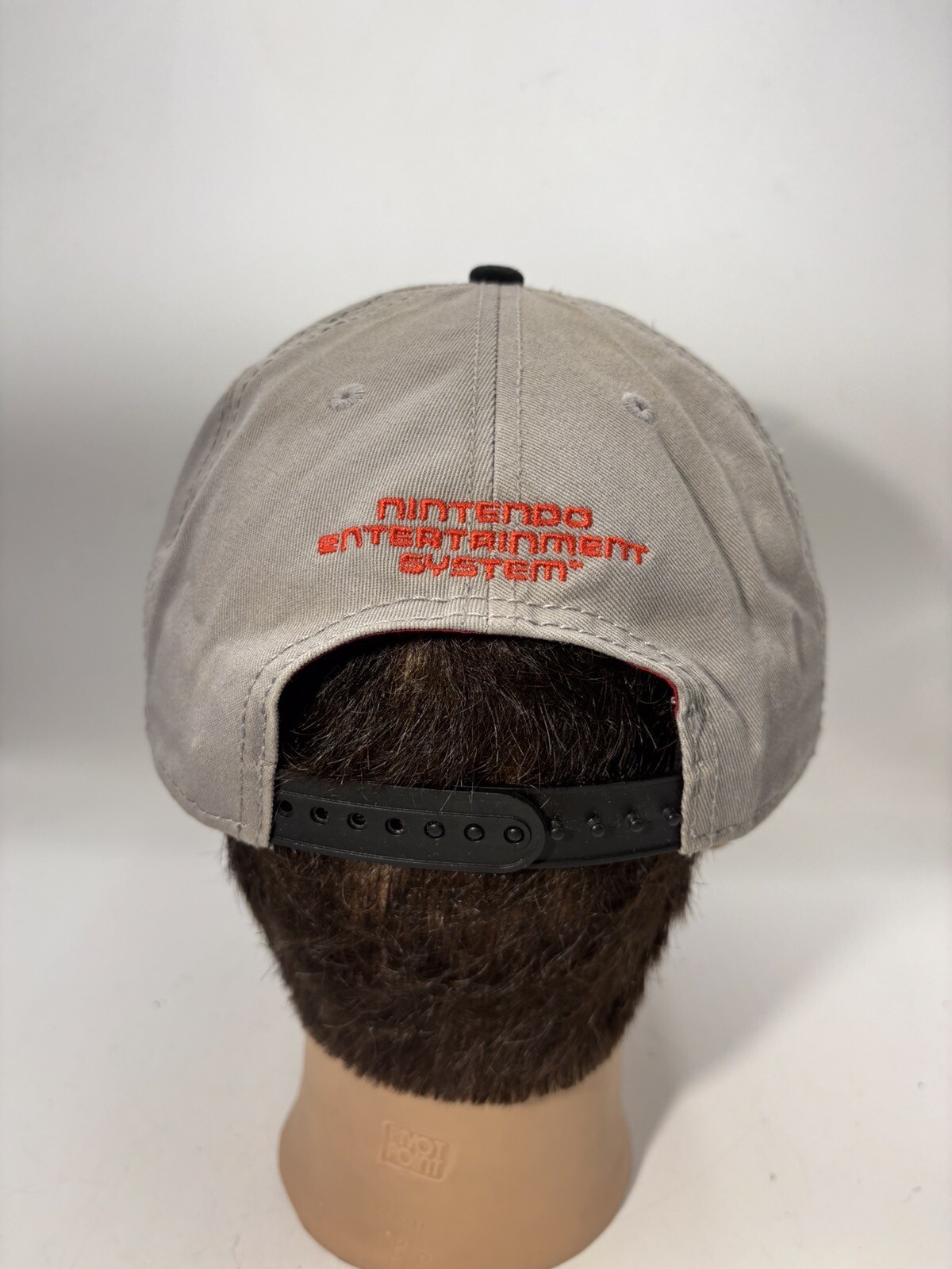 Nintendo NES Controller Hat Baseball Cap Gray Adj… - image 4