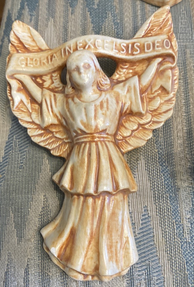 Vtg 1964 HOLLAND MOLD 6" NATIVITY GlazedCeramic 16 Piece SET Holy