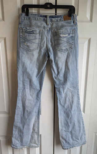 Aeropostle Womens/Juniors Hailey Skinny Flare Distressed Jeans Size 5/6 Reg Y2K - Picture 11 of 11