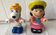 1958/1966 United Feature Syndicate Peanuts Rubber Squeaky Toy Snoopy Charlie