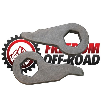 Freedom Offroad 1-3 Inch Front Leveling Kit – Forged Torsion Keys For Chevy Silverado, GMC Sierra, Tahoe & Yukon