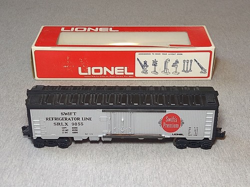 Lionel O Swift's & Co. Reefer Car 6-9855 in scatola originale ~ TS - Foto 1 di 8