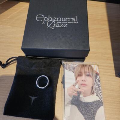 SHINee TAEMIN Ephemeral Gaze Logo Ring With Trading Card Ephemeral