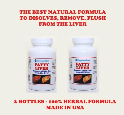 Remove Fat from Liver Health Supplement - Liver Cleanse Detox & Repair  - 2 Pack