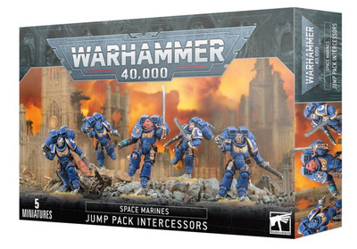 [SINLGES] Space Marines Jump Pack Intercessors Single Miniatures - Warhammer 40K