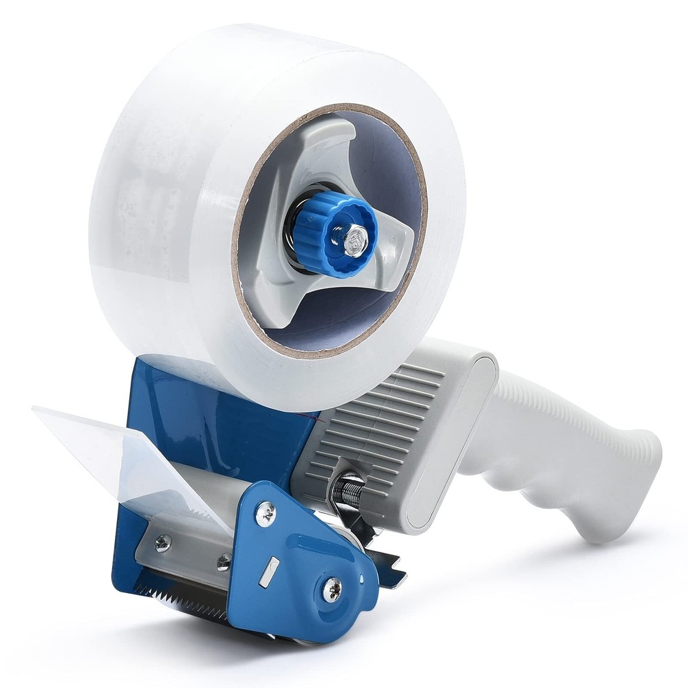 Packing Tape Dispenser Gun, 3 Inch Tape Gun Dispenser with 3 Inch Carton Pack...