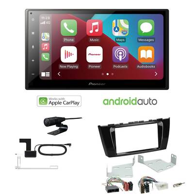 Pioneer Autoradio Apple CarPlay DAB für Mitsubishi Spacestar in piano black 