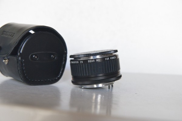 Tamron 2x teleconverter for Konica  mount [EXC]
