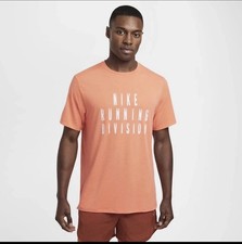 Nike Men’s Dri-fit Rise 365 Running Division Size L  Light Wild Mango￼