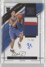 2021-22 Panini Impeccable Elegance Rookie Jersey 75/99 Jaden Springer Auto 01nw