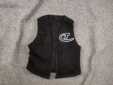 Trapstar London Design Hyperdrive Pocket Black Logo Zip Vest Jacket