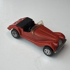 CORGI JUNIORS MORGAN PLUS 8 RED, ROOF DOWN VINTAGE 1971-72 DIECAST No.64