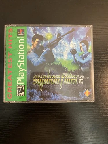 Syphon Filter 2 PS1 (Sony PlayStation 1, 2000) Complete