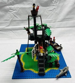LEGO 6270 Forbidden Island Pirate Island Complete OBA Instructions 1989