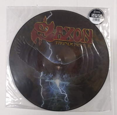 (LP) SAXON - Thunderbolt / Limited Edition Picture Disc / NEW