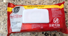 Sani Professional No-Rinse Sanitizing Multi-Surface Wipes 72 count