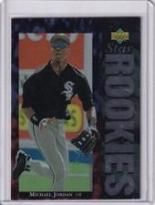 MICHAEL JORDAN 1994 UPPER DECK STAR ROOKIES FOIL #19 CHICAGO BULLS WHITE SOX HOF