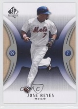 2007 SP Authentic Jose Reyes #31 0o9