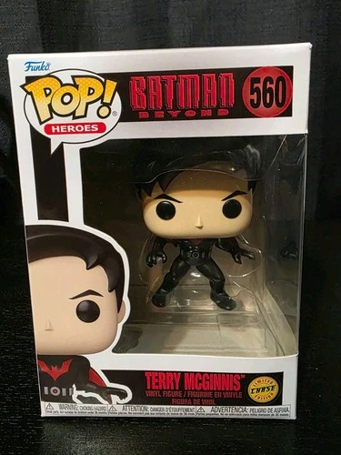Funko Pop! Heroes Batman Beyond Terry McGInnis Unmasked 560 Chase