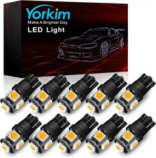 194 Led Bulbs Warm White Super Bright New 5th Generation-warm White-10 Packs 194 Led Bulbs Warm White Super Bright New 5th Generation-warm White-10 Packs