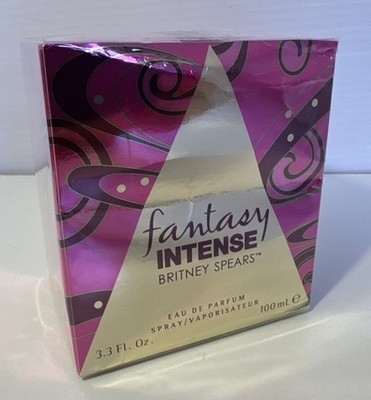 FANTASY INTENSE BY BRITNEY SPEARS PERFUME EDP 3.3 OZ 100ml - NEW DAMAGED BOX