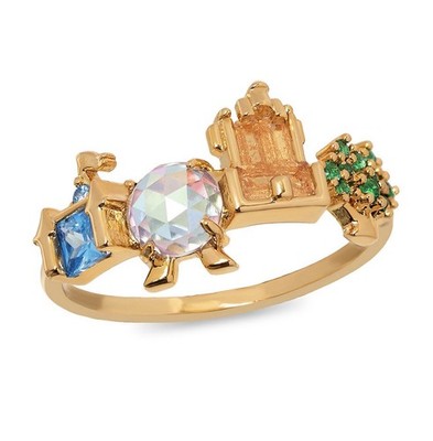  Disney Parks - WALT DISNEY WORLD ICONS - Ring - Size 9 - By Girls Crew 