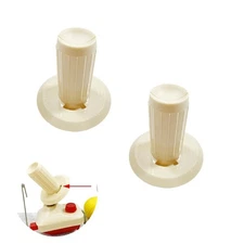 UtySty 2 Pack Yarn Winder Spindle Replacement Yarn Ball Holder Spare Cone Det...