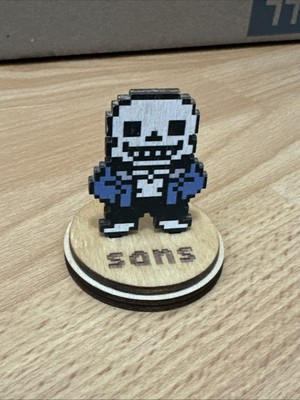 Undertale Sans Wooden Figure