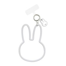 Miffy iPhone Android Multi Ring Plus Silicone Bracelet Face Strap MF-457GY