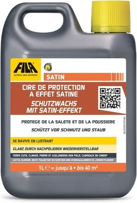 FILA Surface Care Solutions, SATIN, Schutzwachs mit Satineffekt für polierte