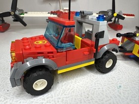 Lego CITY 4209 Fire Plane - Incomplete  READ DESCRIPTION