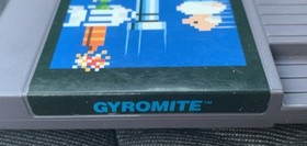 Gyromite 5 Screw Variant - Nintendo NES - Game Manual and Sleeve