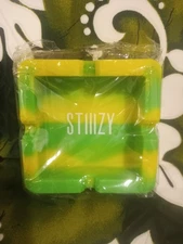 Famous Brand California Cannabis Industry Promotional Item Green + Yellow Swirl